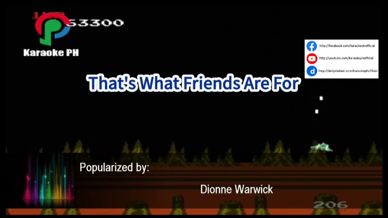 Dionne Warwick That's What Friends Are For Karaoke PH