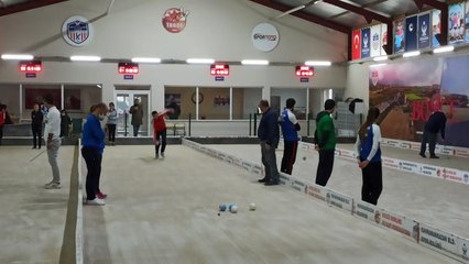 Kahramankazan'da bocce heyecanı