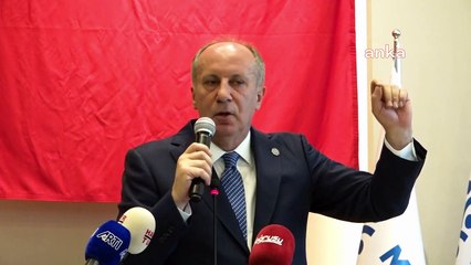 Muharrem İnce: 13 uçağın 12'sini satacağız; 1 uçak yeter Cumhurbaşkanı'na