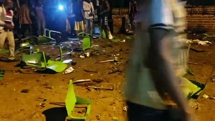 Bomba explode em restaurante congolês