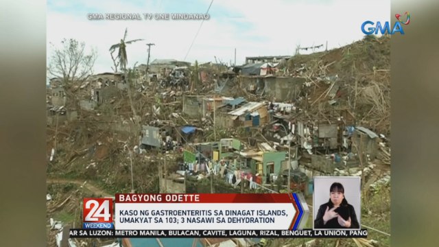 Kaso ng gastroenteritis sa Dinagat Islands, umakyat sa 103 | 24 Oras Weekend