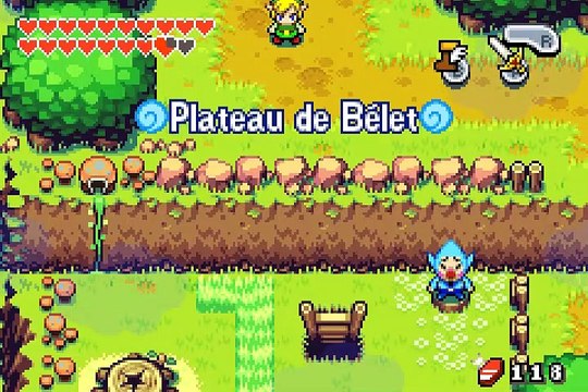 The Legend of Zelda : The Minish Cap online multiplayer - gba