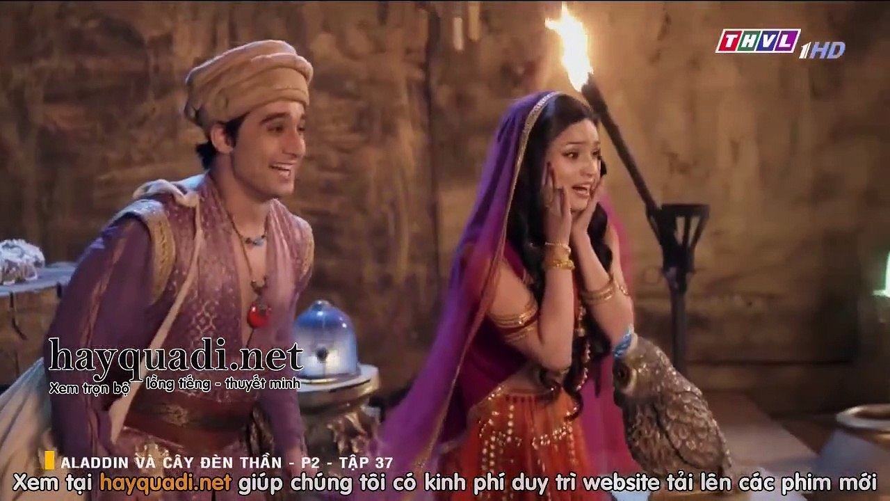 Aladin Và Cây Đèn Thần Tập Phần 2 - Tập 37 - THVL1 lồng tiếng phan 2 - Phim Ấn Độ - xem phim aladin va cay den than p2 tap 38