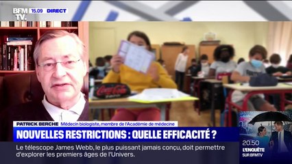 Patrick Berche (membre de l'Académie de médecine): "Fermer l'école ne me semble pas une bonne décision"