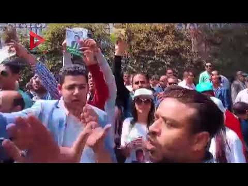 هتافات من مؤيدي المرشحين أبوشقة وخولي في "انتخابات الوفد"