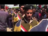 محافظ الغربية يتقدم جنازة شهيد سيناء بكفر الزيات