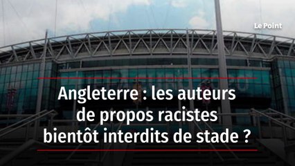 Angleterre : les auteurs de propos racistes bientôt interdits de stade ?