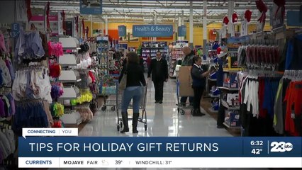 Tips for holiday gift returns