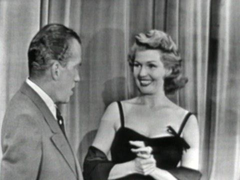 Rita Hayworth - Makes Her Debut Television Appearance To Promote Her Film "Salome"