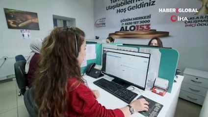 Çözüm merkezini arayan minik çocuğun personelle diyaloğu gülümsetti