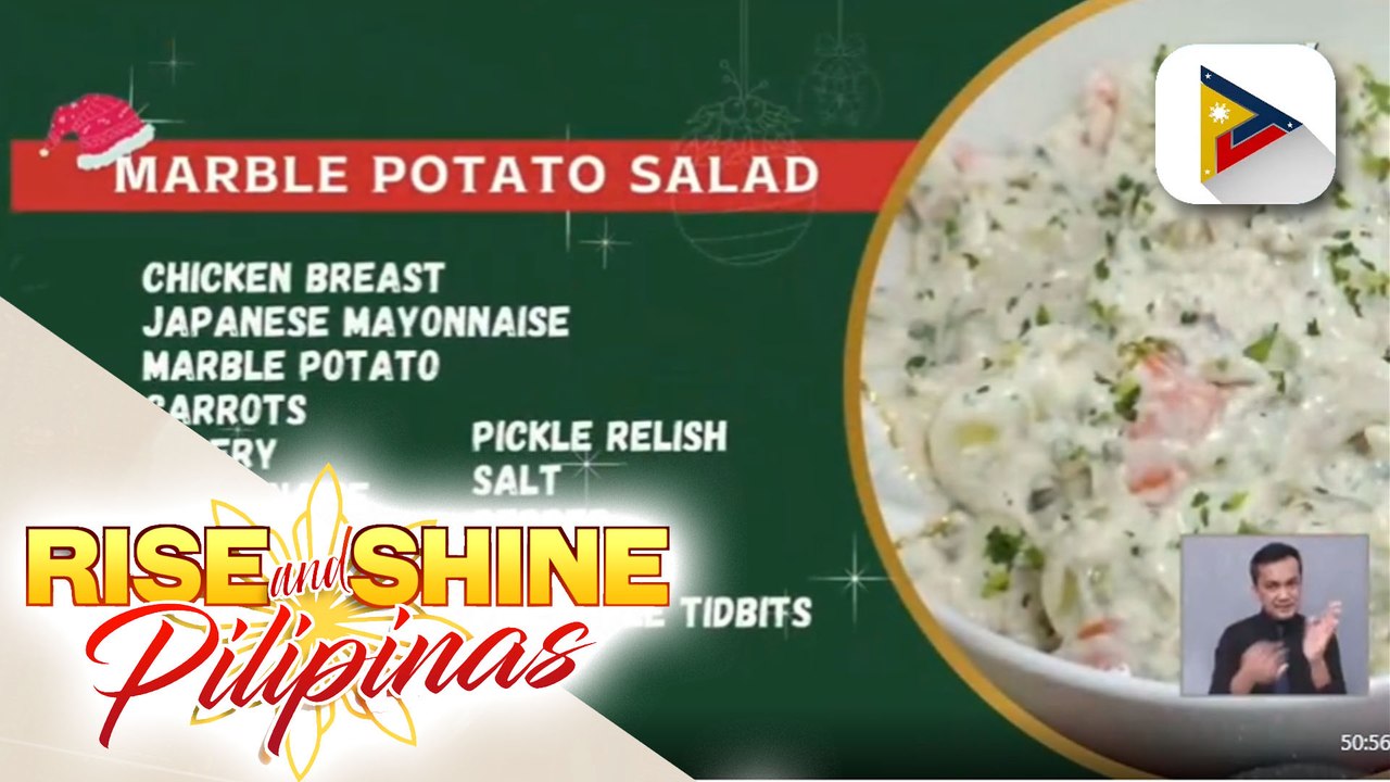 SARAP PINOY | Marble potato salad