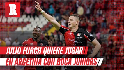 Julio Furch reveló que desea  jugar co Boca Jrs.: "Es el club de mis amores"
