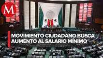 MC busca aumento al salario mínimo para garantizar derecho a alimentación y salud