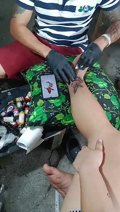 Timelapse Tattoo Session