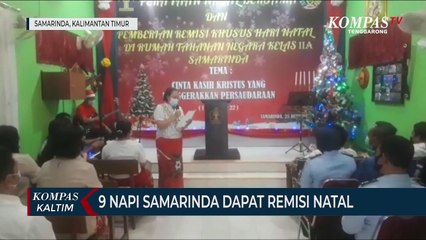 9 Napi Samarinda Dapat Remisi Natal