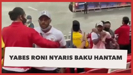 Heboh! Yabes Roni Nyaris Baku Hantam dengan Suporter Singapura