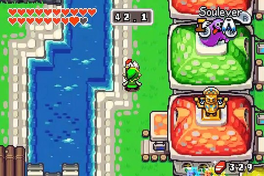 The Legend of Zelda : The Minish Cap online multiplayer - gba