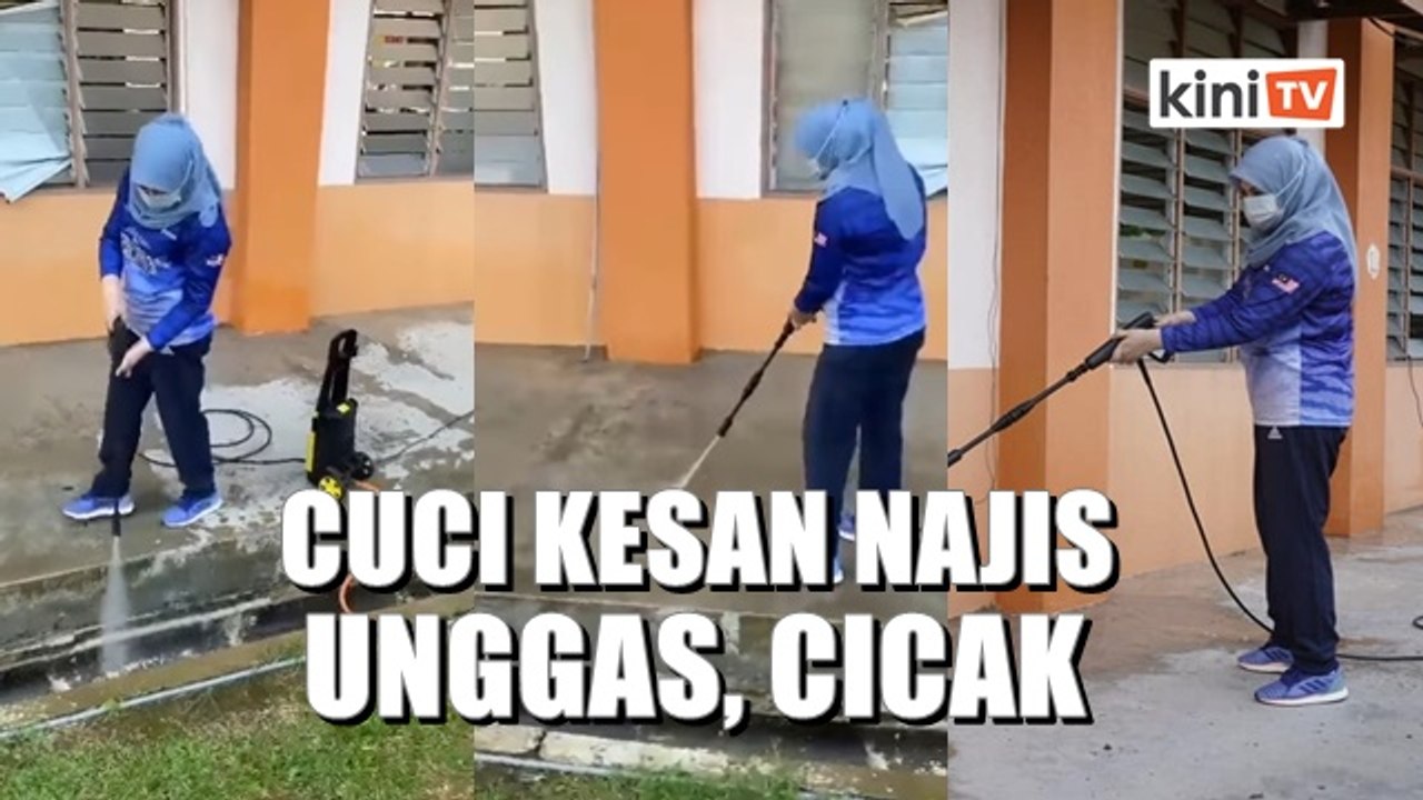 Rina bukan 'berposing', tapi bantu cuci najis unggas, cicak - JKM