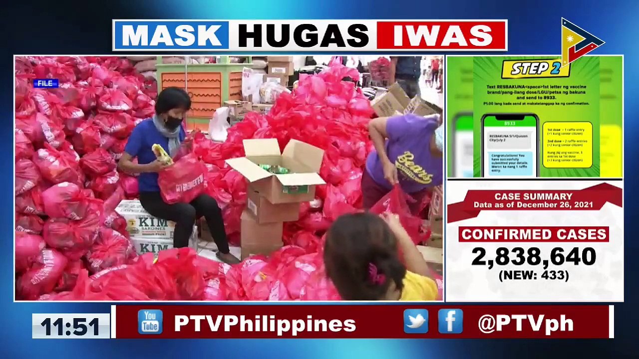 SafeDavao QR, may donate option na para makatulong sa mga nasalanta ng bagyong Odette