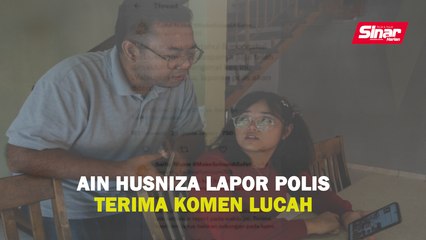 Ain Husniza lapor polis terima komen lucah