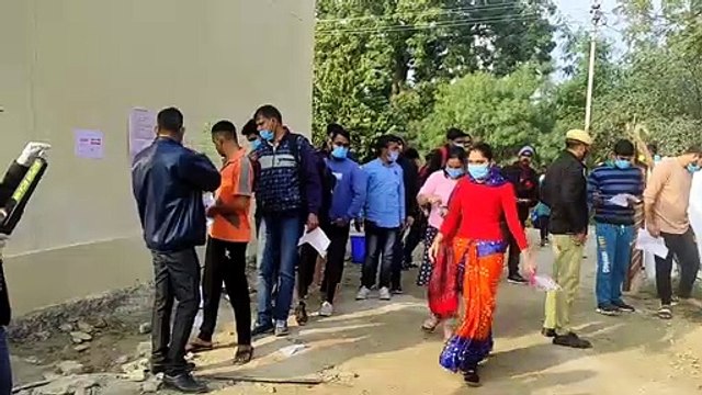 ग्राम विकास अधिकारी सीधी भर्ती परीक्षा शुरू, उदयपुर में एक लाख से ज्यादा परीक्षार्थी