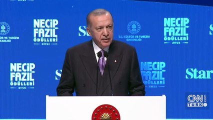 Son dakika haberi: Necip Fazıl Ödülleri mesajı: Zorbalara karşı açılmış bir bayraktır