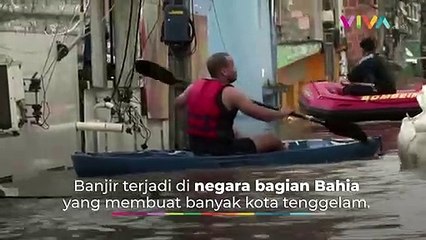 Hujan Tak Henti, 2 Bendungan Jebol Akibatkan Kota Tenggelam