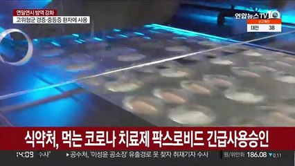 Video herunterladen: 식약처, 먹는 코로나 치료제 팍스로비드 긴급사용승인