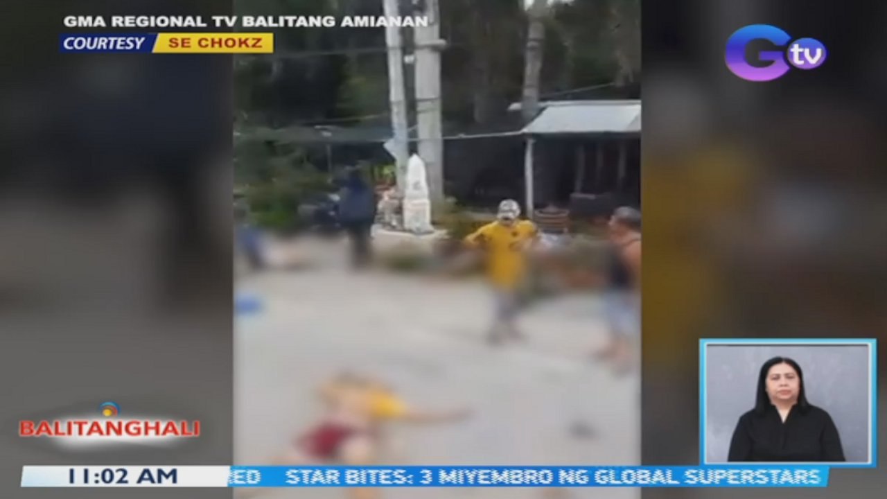 6 ang patay at 9 ang sugatan matapos araruhin ng isang mini bus ang 2 tricycle | BT