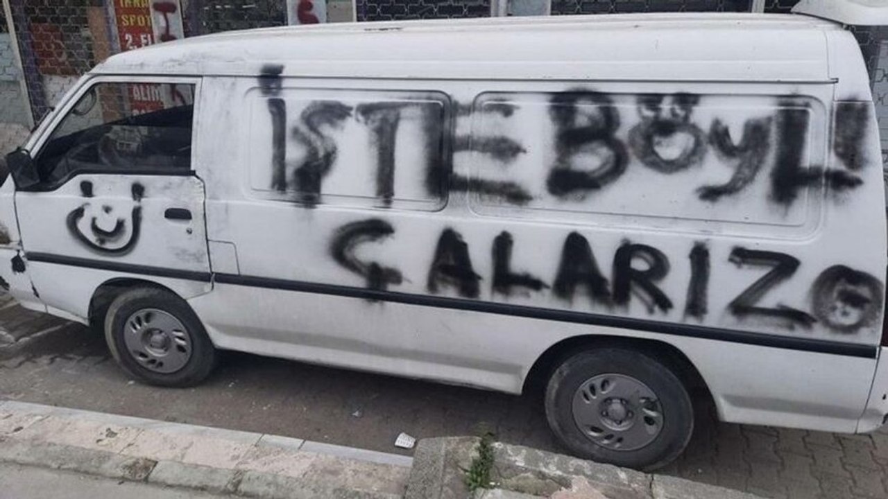 Önce çaldılar sonra bu mesajı bıraktılar
