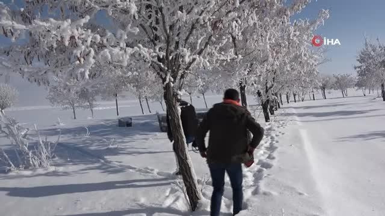 Bitlis'te dondurucu soğuk