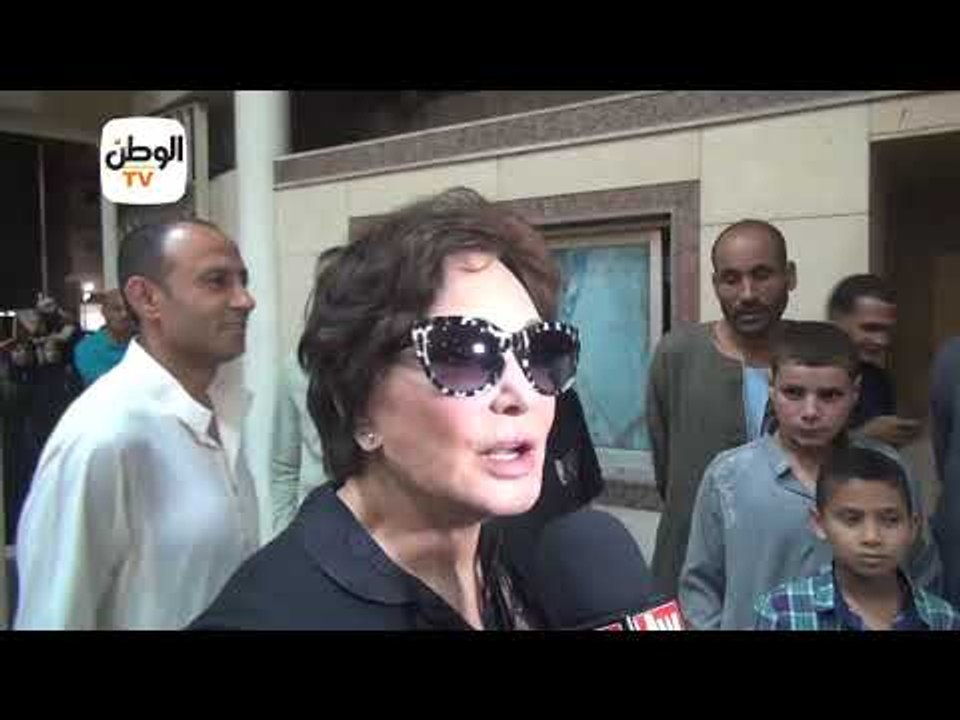 نجوم الفن والمشاهير في عزاء سمراء النيل مديحة يسري
