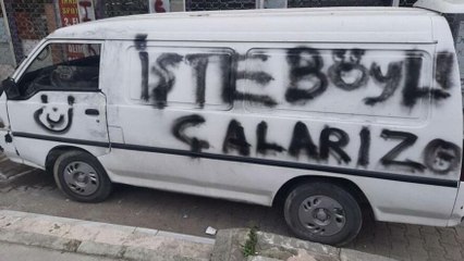 Önce çaldılar sonra bu mesajı bıraktılar