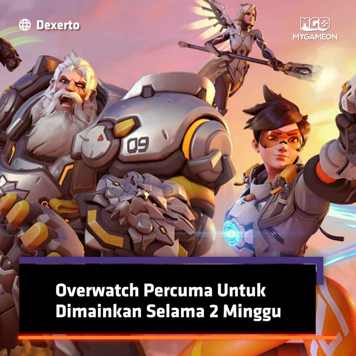 Overwatch Percuma Untuk Dimainkan Selama 2 Minggu