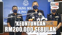 Polis Johor tumpas sindiket ketum kaut RM200,00 sebulan