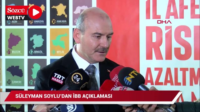 Soylu’dan İBB’ye ‘özel teftiş’ açıklaması
