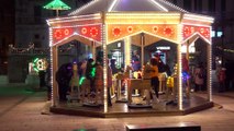 Le luminarie costruite dai cittadini: a Ruvo giostre e carillon per un Natale d'altri tempi
