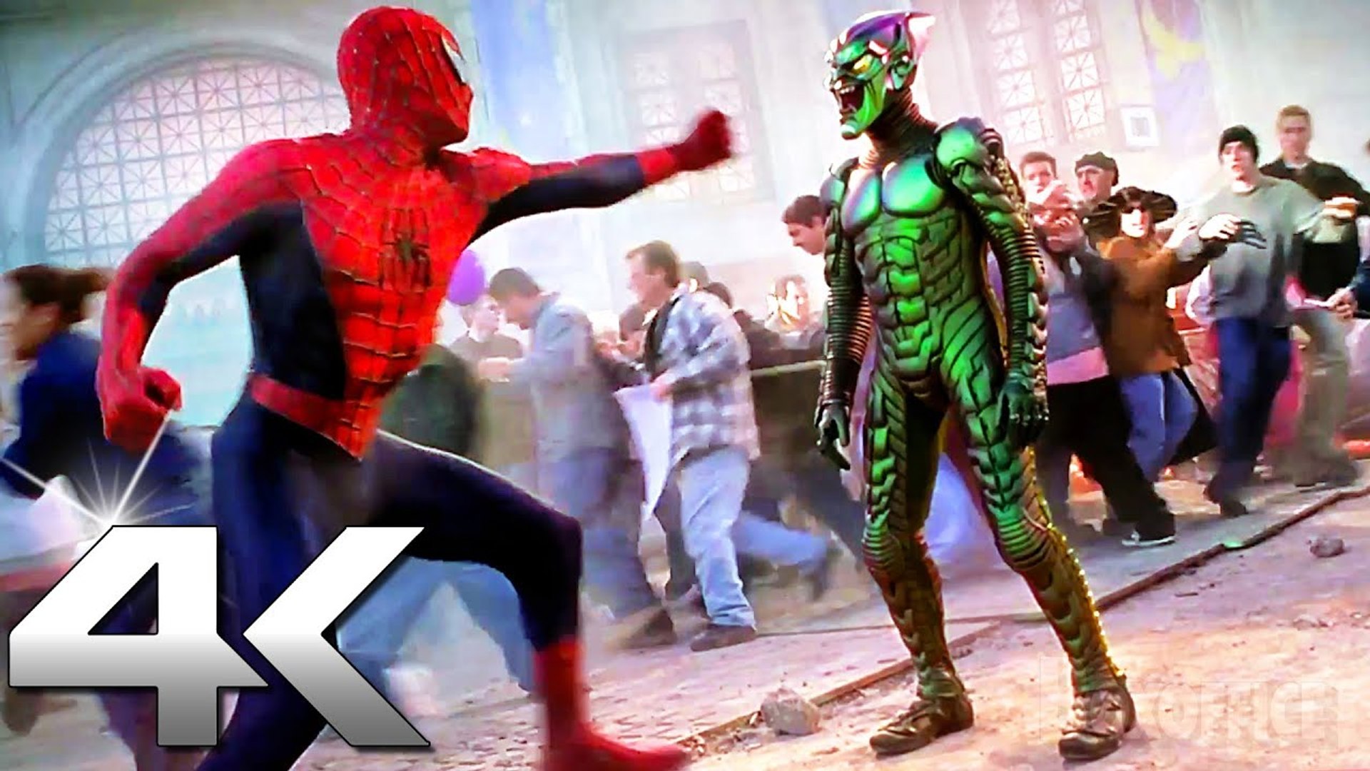 spiderman vs green goblin wallpaper