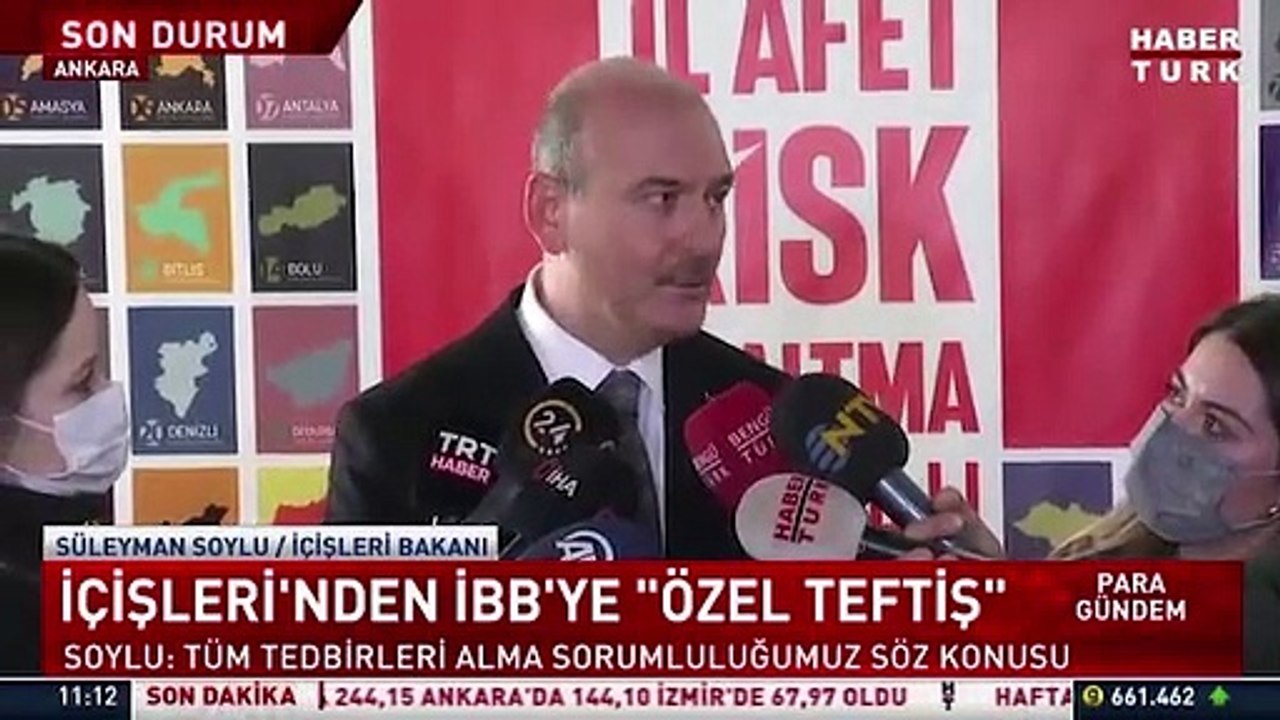 Soylu'dan İBB açıklaması: Kimsenin belediyesiyle işimiz yok, terörle mücadele ediyoruz
