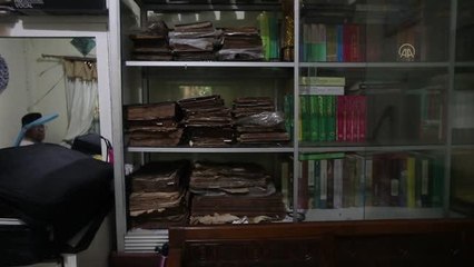 PALEMBANG - Endonezya'da 300 yıllık altın varaklı el yazması Kuran-ı Kerim görüntülendi