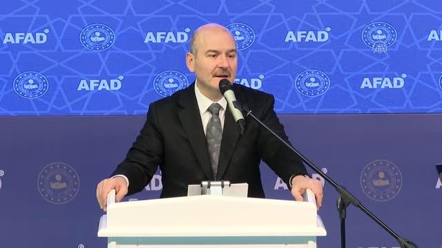 Soylu: Türkiye'deki afet yönetiminde çatı belge Türkiye Afet Yönetimi Strateji Belgesi ve Eylem Planı'dır