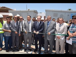محافظ بني سويف يفتتح مشروعي صرف بتكلفة 20 مليون جنيه