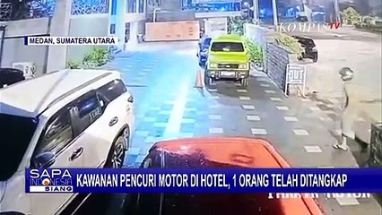 Selalu Kunci Ganda Jika Akan Lama Tinggalkan Motor! Pencuri Motor di Medan Sasar Parkiran Hotel