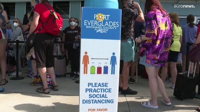 Aumentan los contagios covid en los cruceros de Estados Unidos