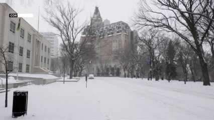 Ola de frío extremo en Canadá con temperaturas de hasta 50ºC bajo cero