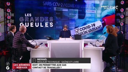 Doit-on permettre aux cas contacts de travailler ? - 27/12