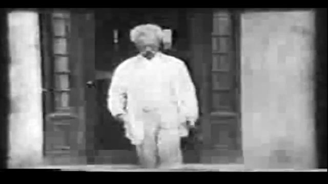 Mark Twain (Samuel Clemens) (1909) Film By Thomas Edison
