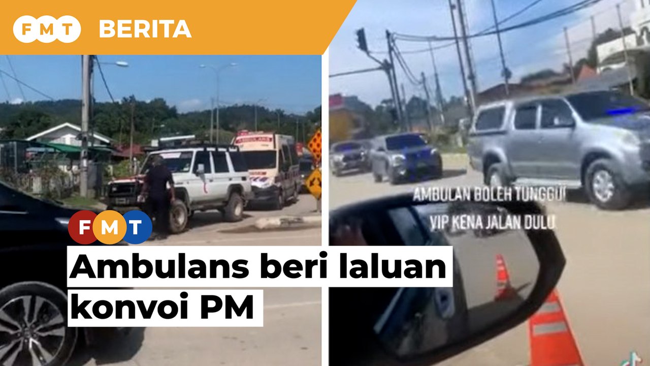 Konvoi PM diberi laluan berbanding ambulans demi elak kemalangan, kata polis