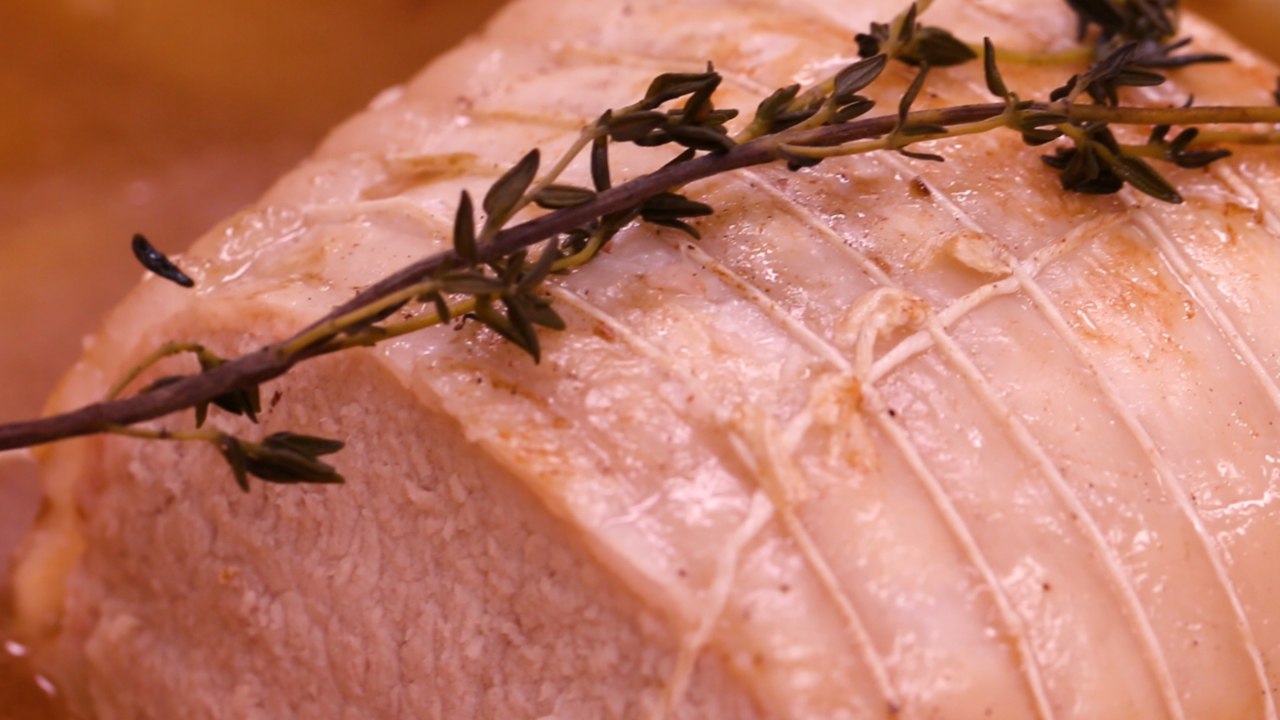CUISINE ACTUELLE - Rôti de porc au cidre et aux pommes