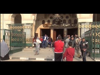 شوبير وسيف زاهر في جنازة والدة خالد لطيف